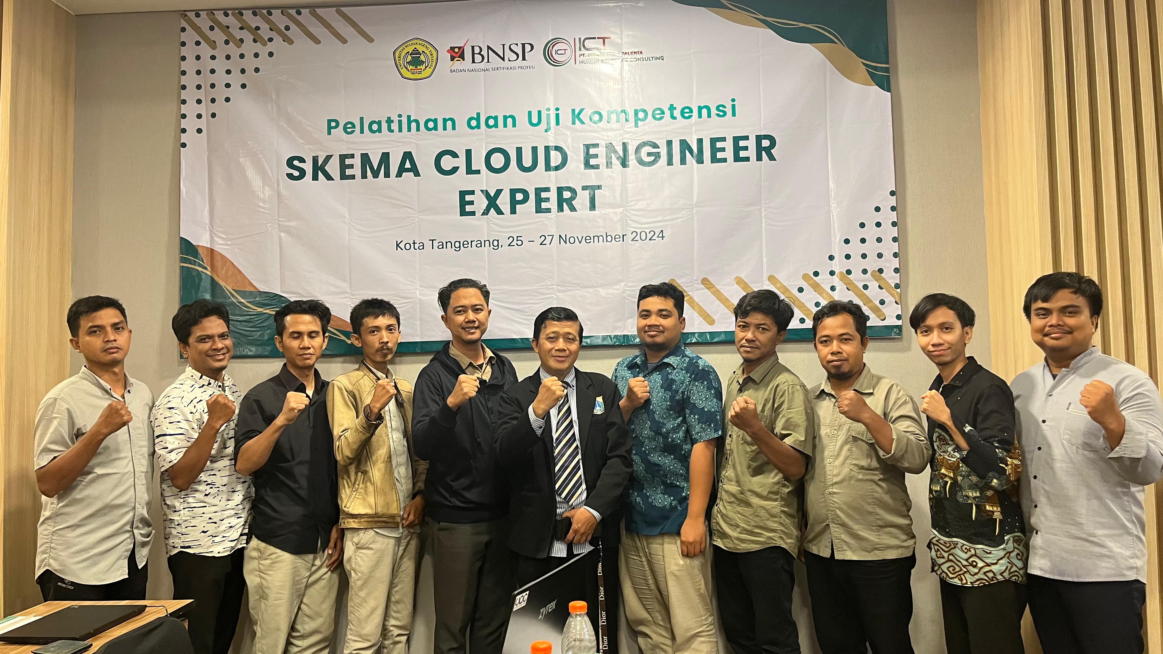 Peningkatan Kompetensi Cloud Engineer Expert Bersama Universitas Sultan Ageng Tirtayasa dan PT. Insani Citra Talenta